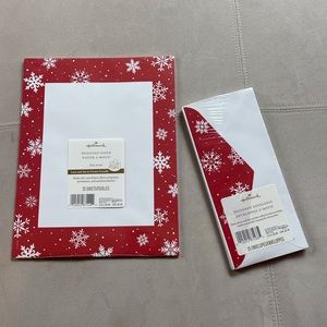 Hallmark Designed Paper With Matching Envelopes